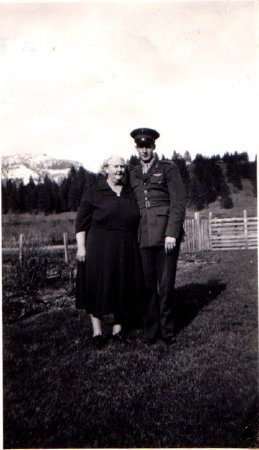 Roy Comstock and Emma, his ma