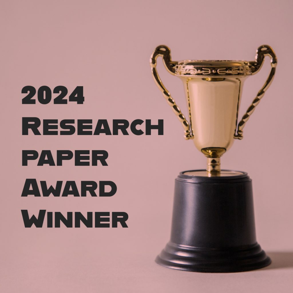 2024 Research Paper Award Winner