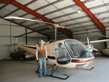 Elmer with helicopter