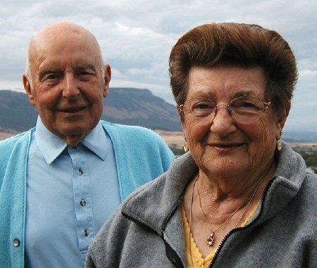 Lyle and Elma Sanderson, 2002