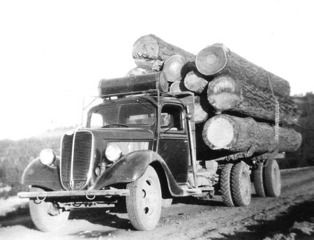 Logging truck - 1